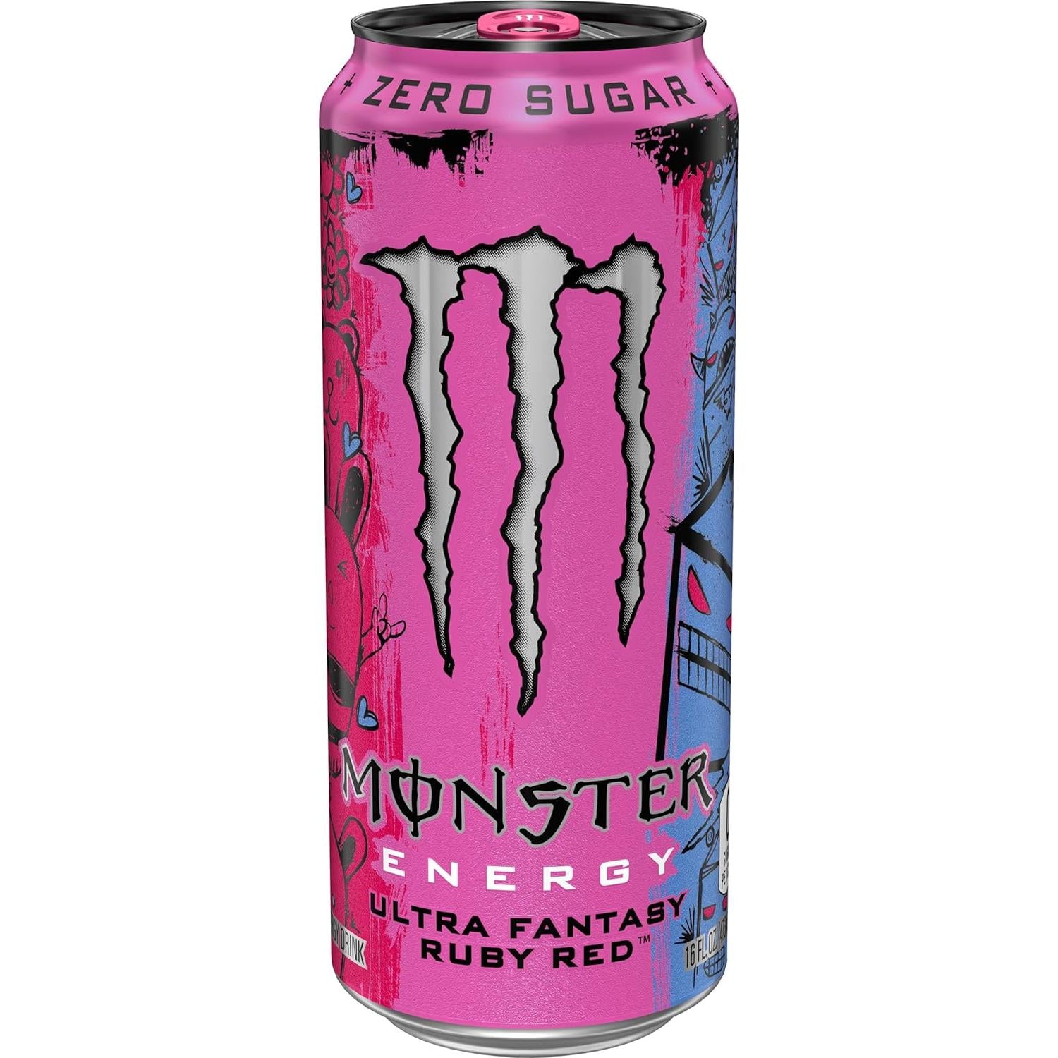 Monster Energy Ultra Fantasy Ruby Red 500ml-SNACK SHOP AUSTRIA-SNACK SHOP AUSTRIA