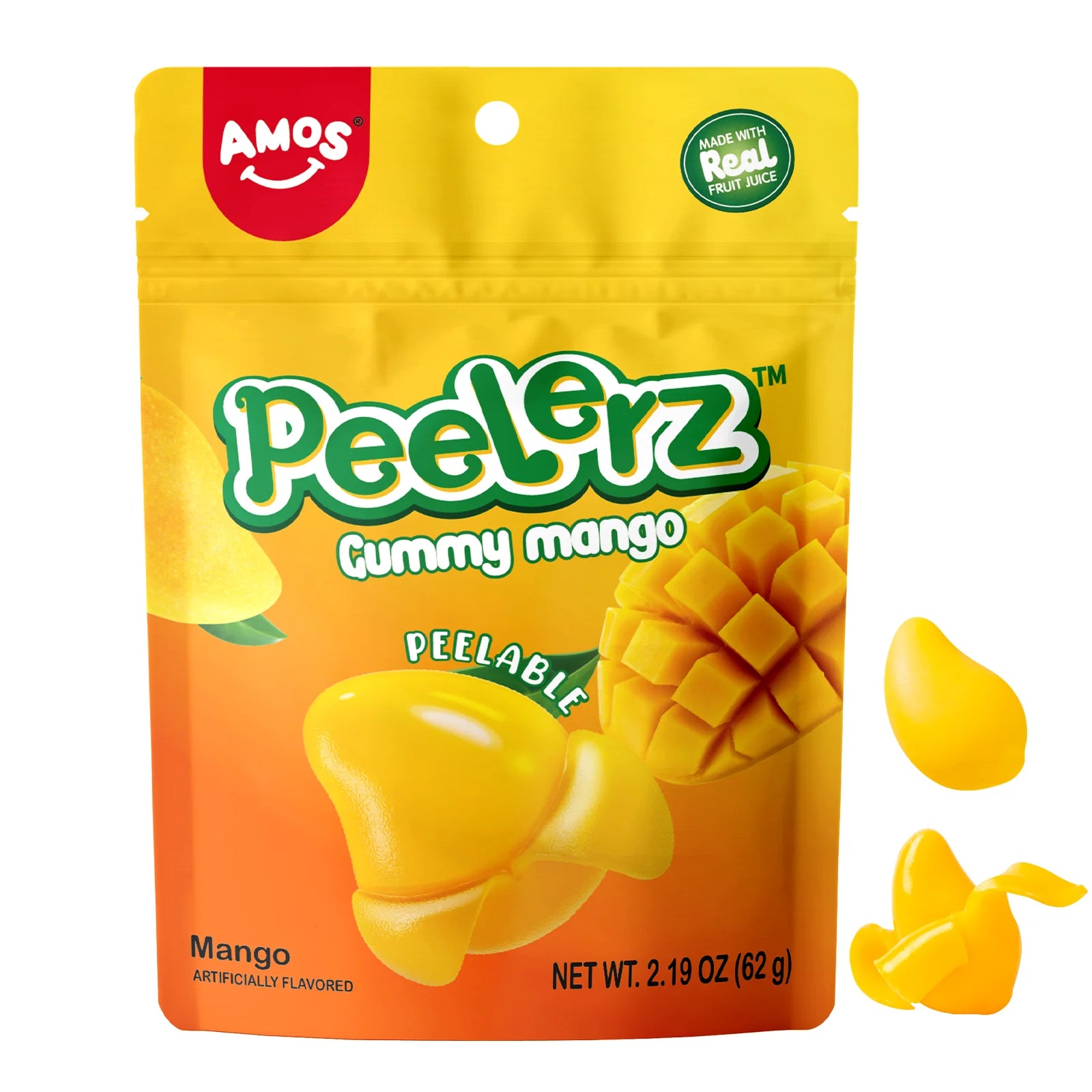 Amos Peelerz Gummy Mango 65g-SNACK SHOP AUSTRIA-SNACK SHOP AUSTRIA