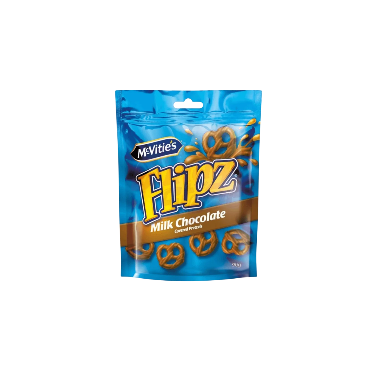 Flipz - Milk Chocolate Covered Pretzels 90g-Star Brands North America, Inc.-SNACK SHOP AUSTRIA