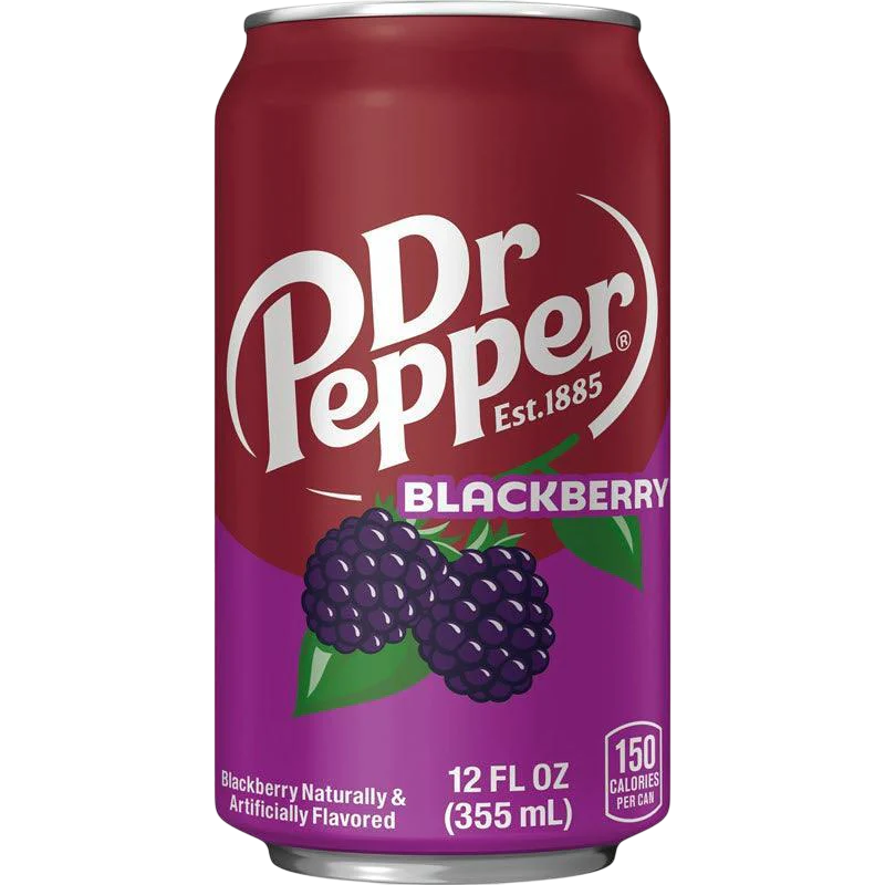 Dr Pepper Blackberry USA 355ml-SNACK SHOP AUSTRIA-SNACK SHOP AUSTRIA
