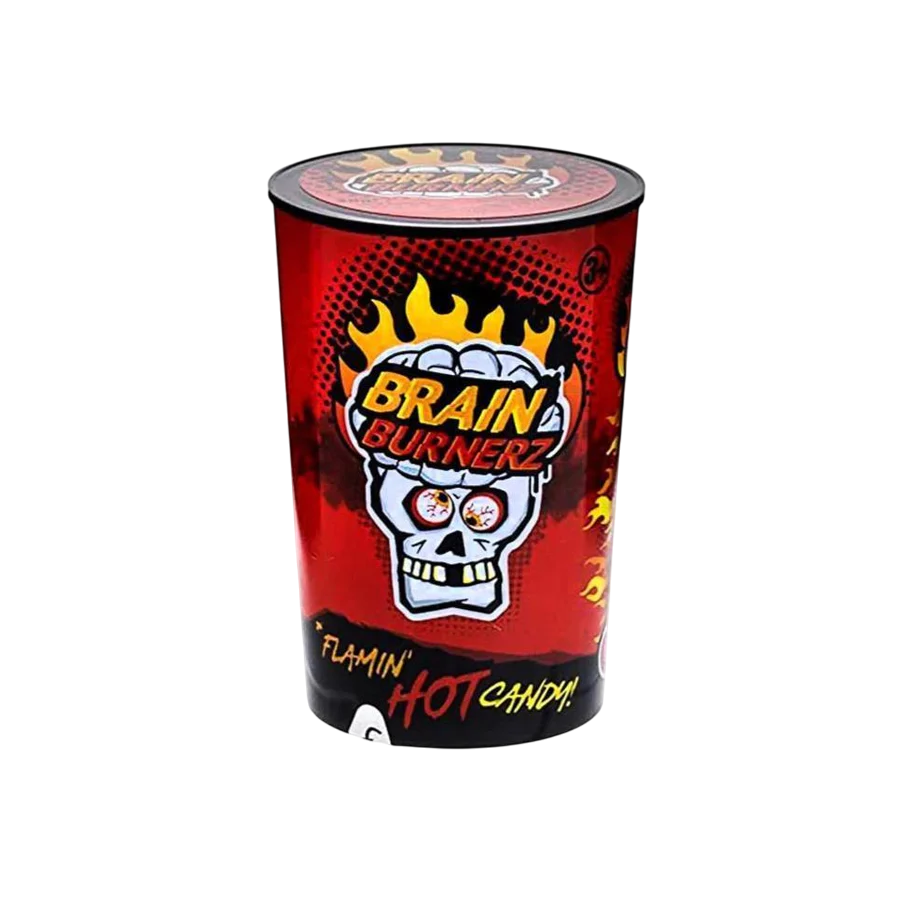 Brain Blasterz Hard Sour Candy Super Flamin' Hot 48g-BRAIN BLASTERZ-SNACK SHOP AUSTRIA