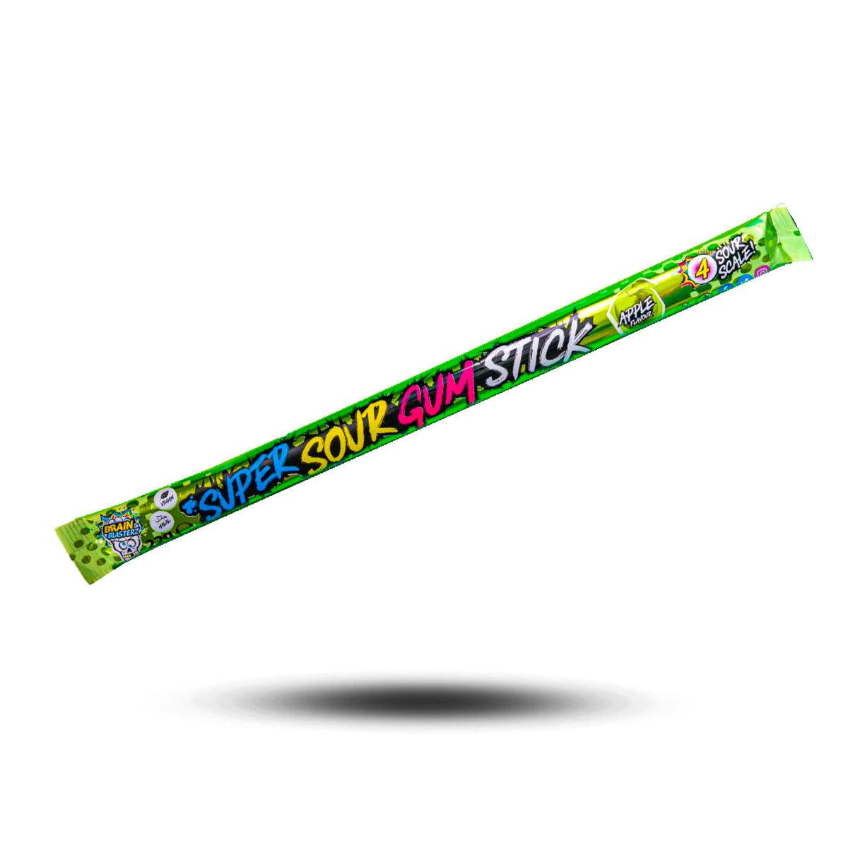 Brain Blasterz Super Sour Gum Stick - Apple 22g-BRAIN BLASTERZ-SNACK SHOP AUSTRIA