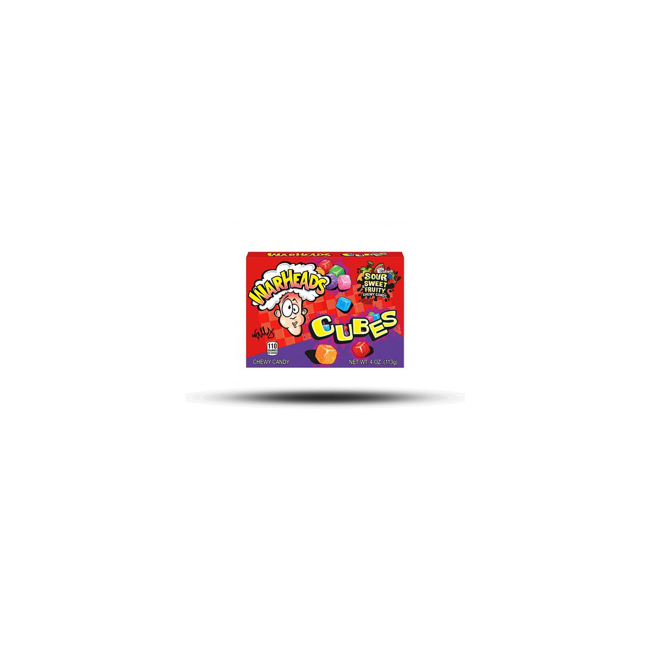 Warheads - Chewy Cubes 113g Box-Impact Confections, INC.-SNACK SHOP AUSTRIA