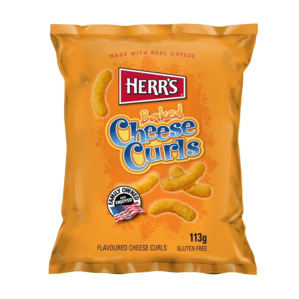 Herr's Baked Cheese Curls 113g-SNACK SHOP AUSTRIA-SNACK SHOP AUSTRIA