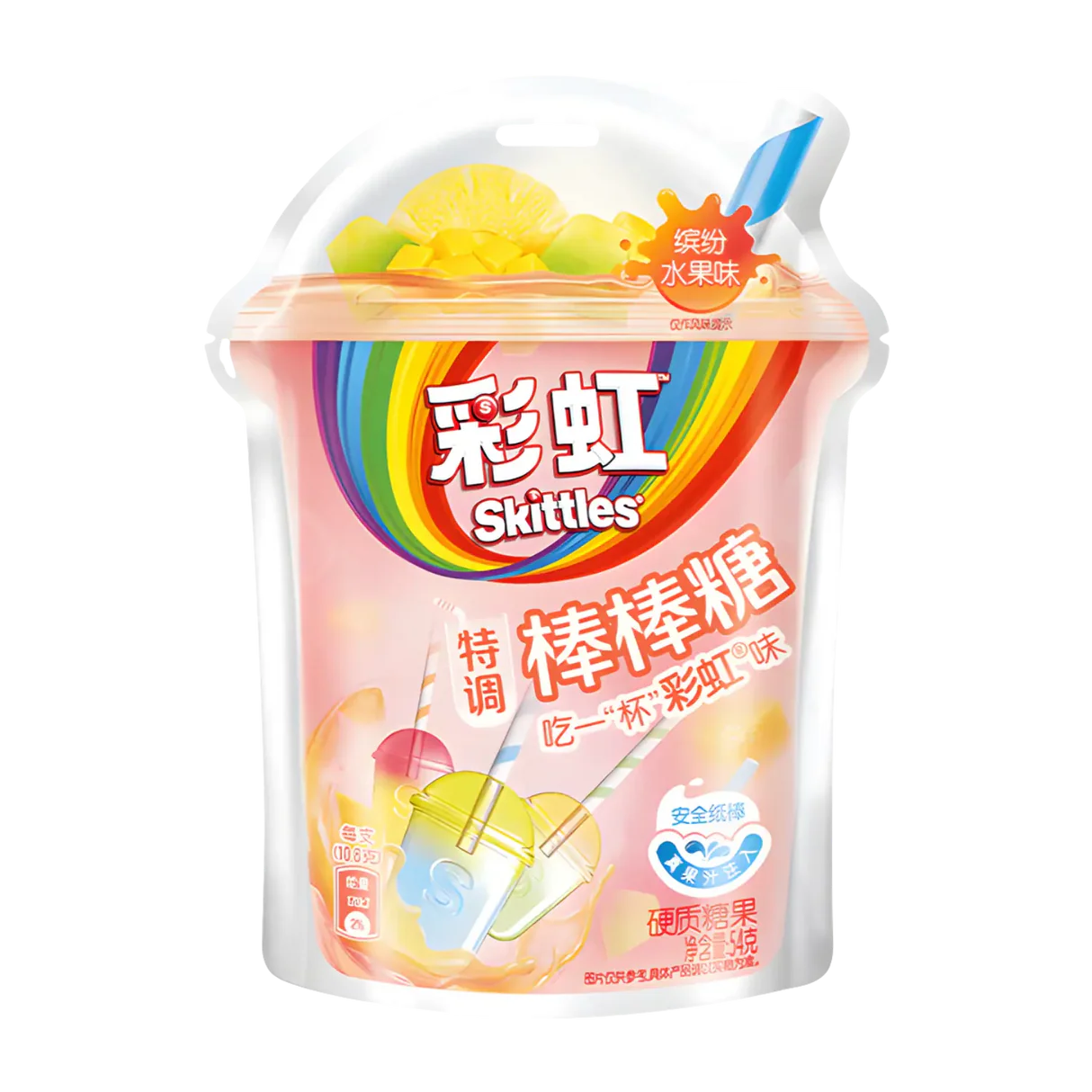 Skittles Lollipop Mixed Fruit Flavor 54g-SnackShop-SNACK SHOP AUSTRIA