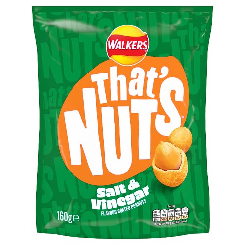Walkers Thats Nuts Salt & Vinegar 160g-SnackShop B2C-SNACK SHOP AUSTRIA