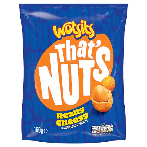 Wotsits Thats Nuts Really Cheesy 160g-SnackShop B2C-SNACK SHOP AUSTRIA