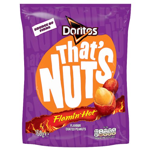 Doritos Thats Nuts Extra Flamin Hot 160g-Doritos-SNACK SHOP AUSTRIA