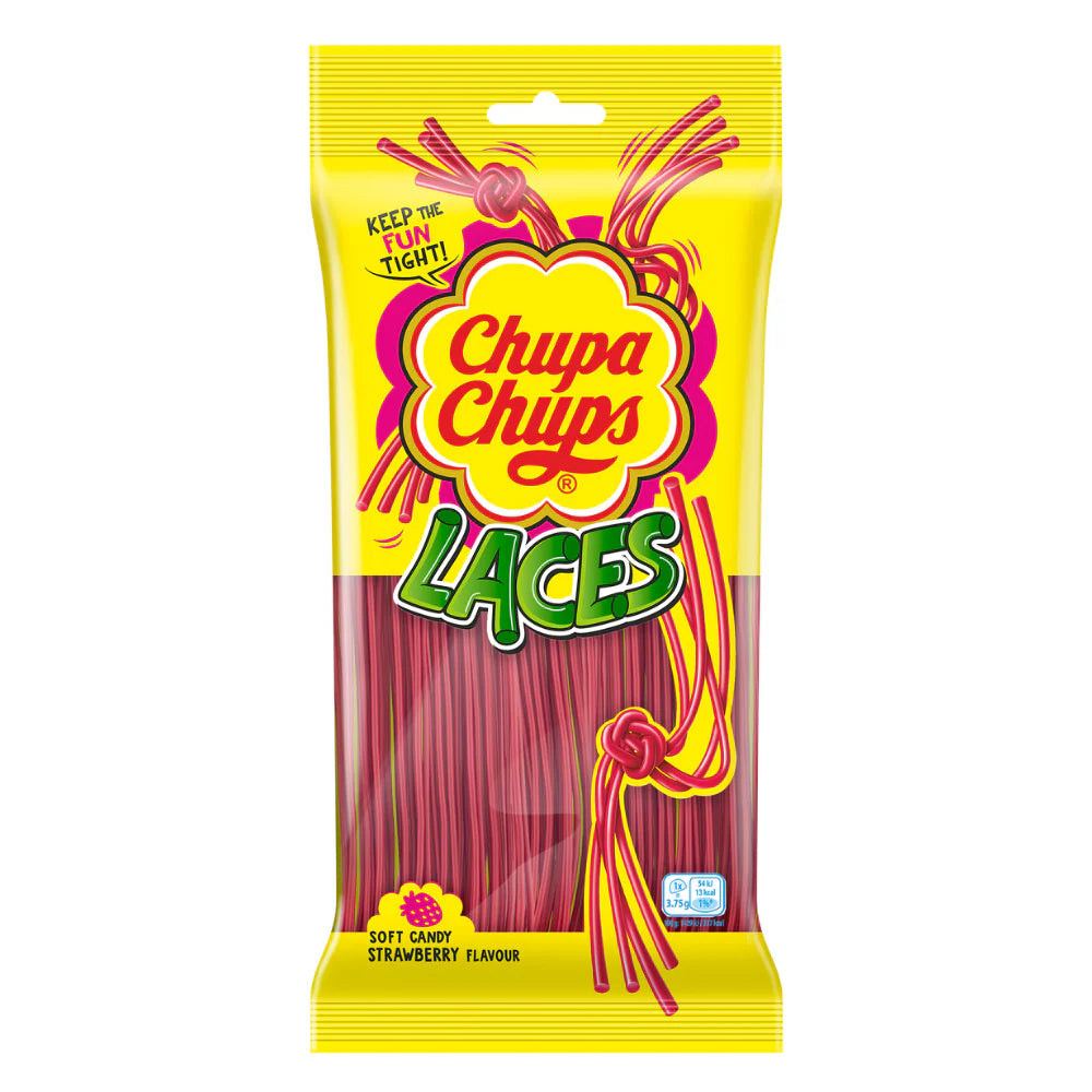 Chupa Chups Strawberry Laces 90g-Chupa Chups-SNACK SHOP AUSTRIA