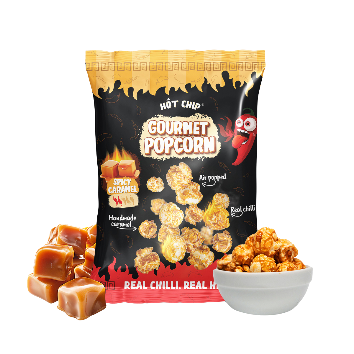 Hot Chip - Gourmet Popcorn Caramel 120g-Hot Chip-SNACK SHOP AUSTRIA