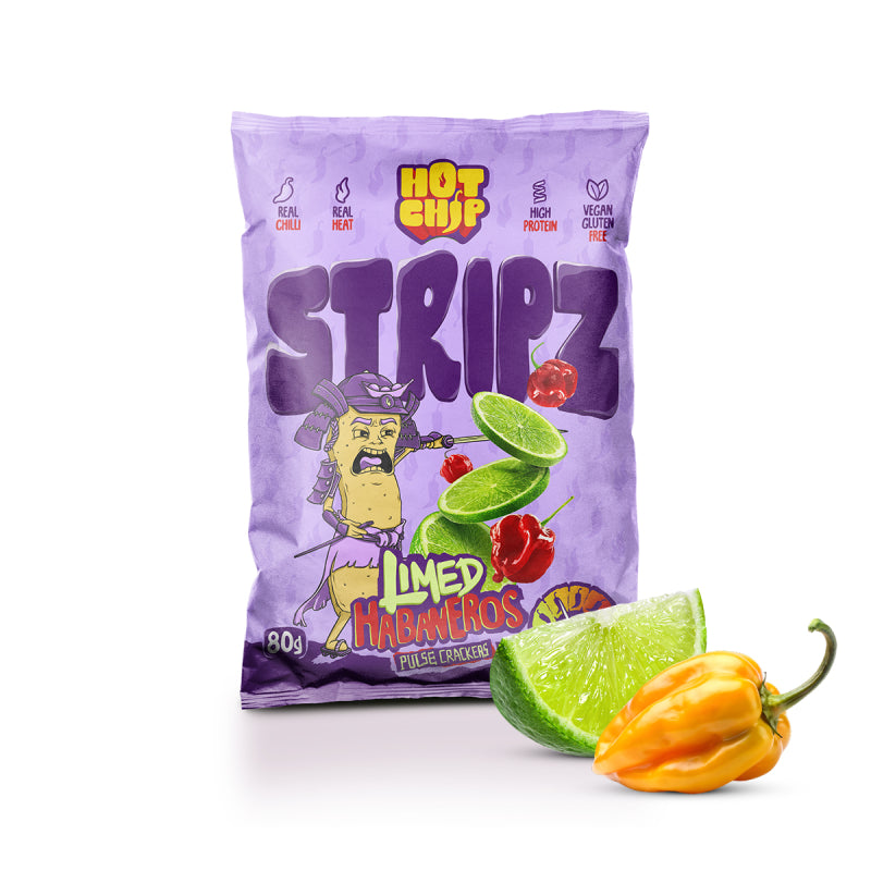 Hot Chip Limed Habanero Chilli Strips 80g-Hot Chip-SNACK SHOP AUSTRIA