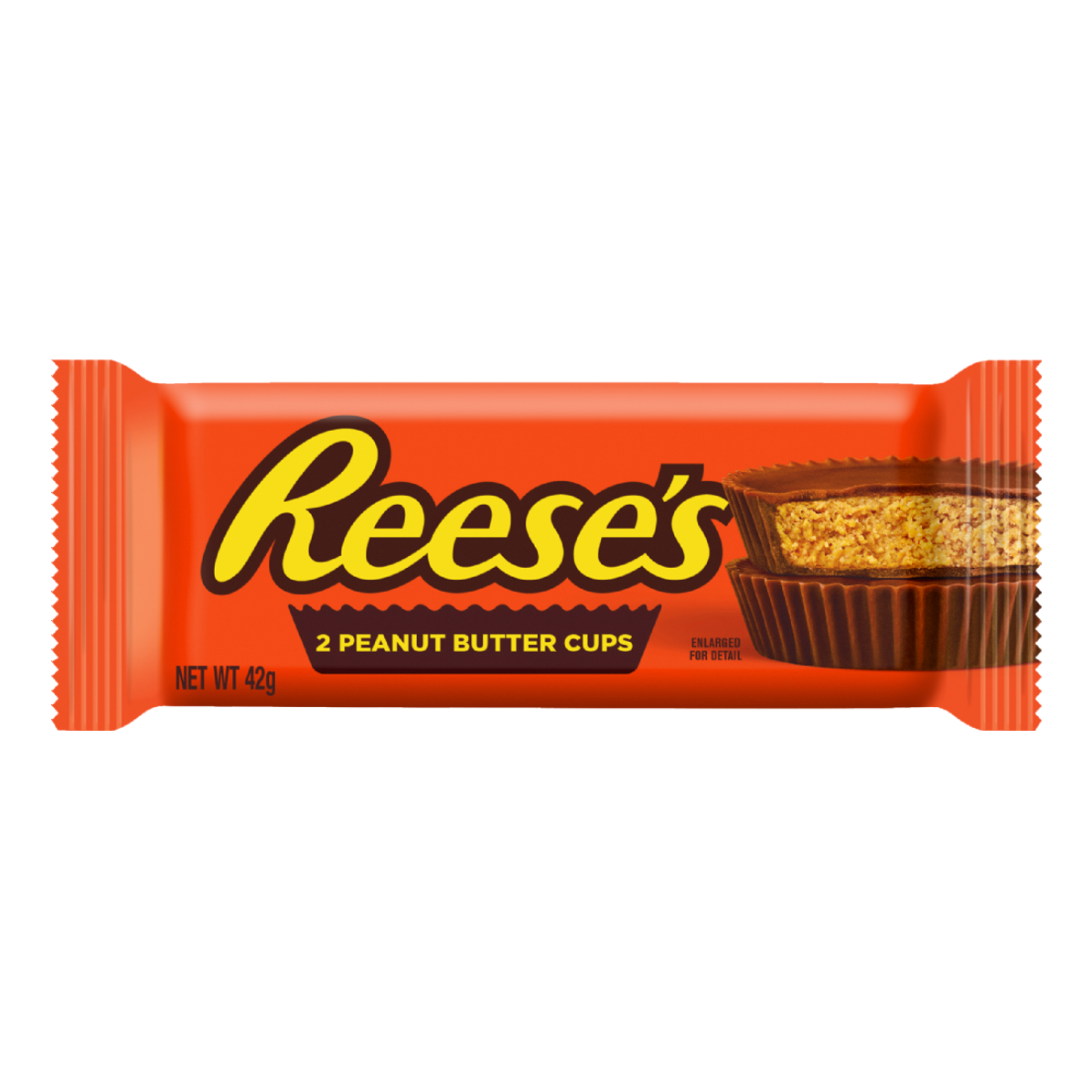 Reese´s Two Peanut Butter Cups 42g-Hershey's-SNACK SHOP AUSTRIA