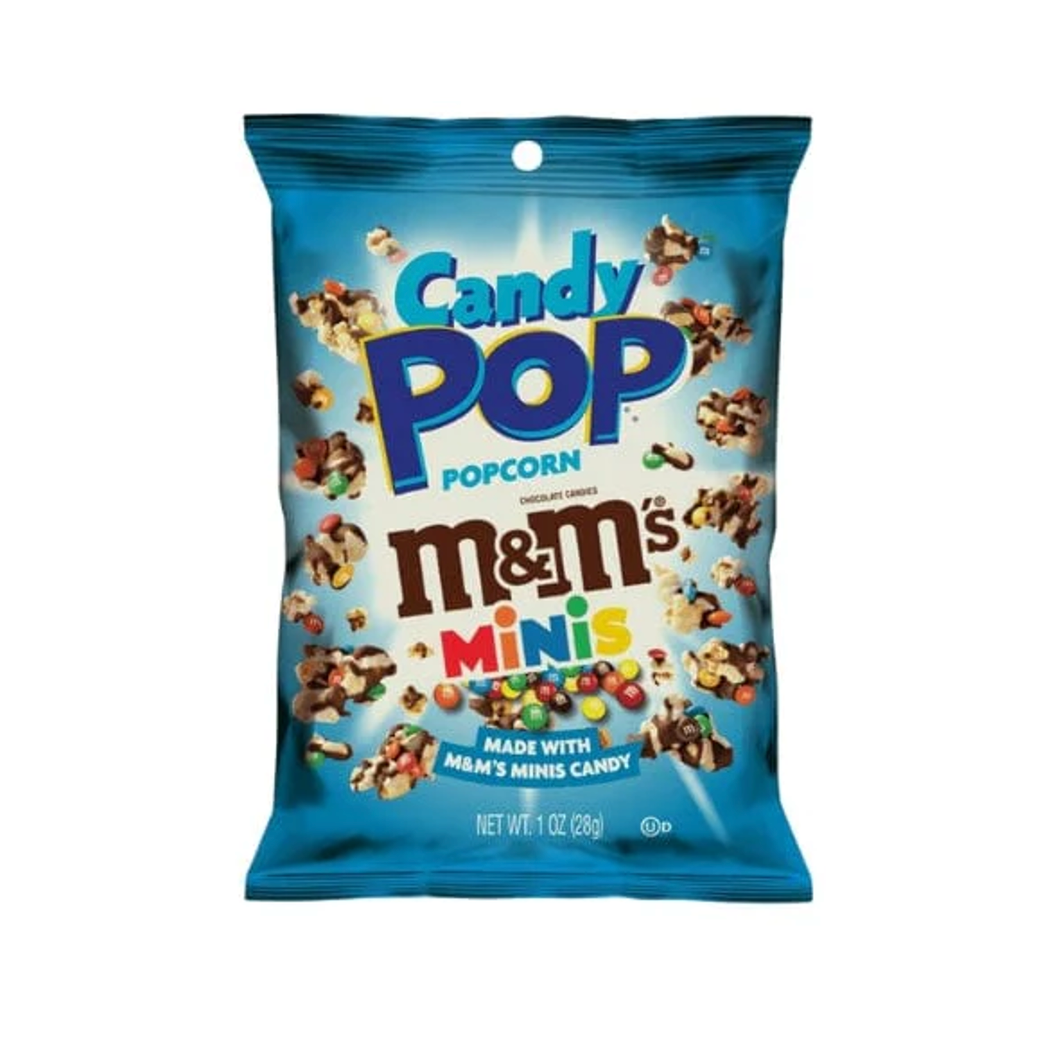 Candy Pop Popcorn M&M's Minis 28g-SNACK SHOP AUSTRIA-SNACK SHOP AUSTRIA