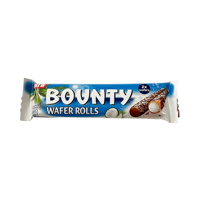 Bounty Wafer Rolls 22.5g - SNACK SHOP AUSTRIA