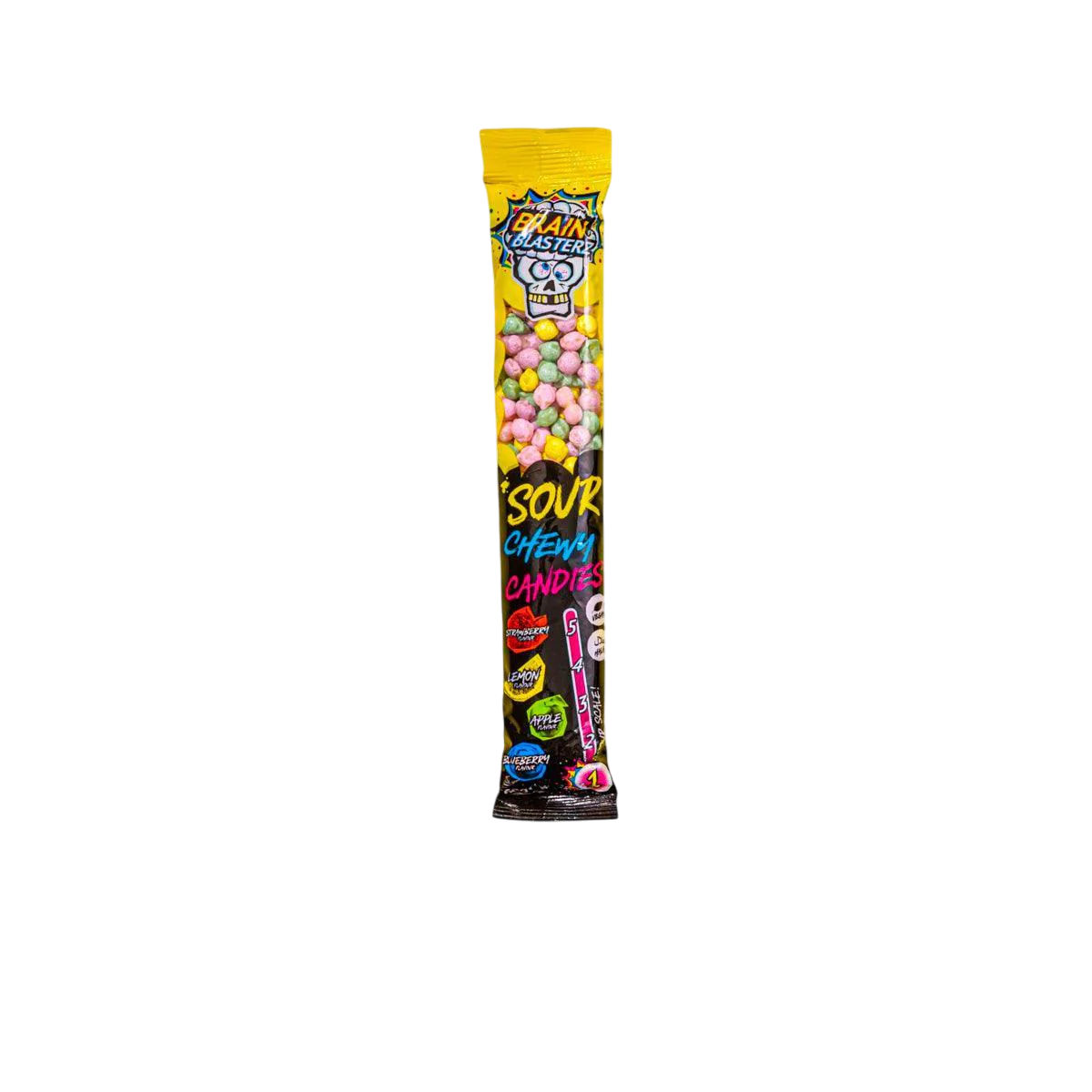 Brain Blasterz Sour Chewy Candies 60g-BRAIN BLASTERZ-SNACK SHOP AUSTRIA