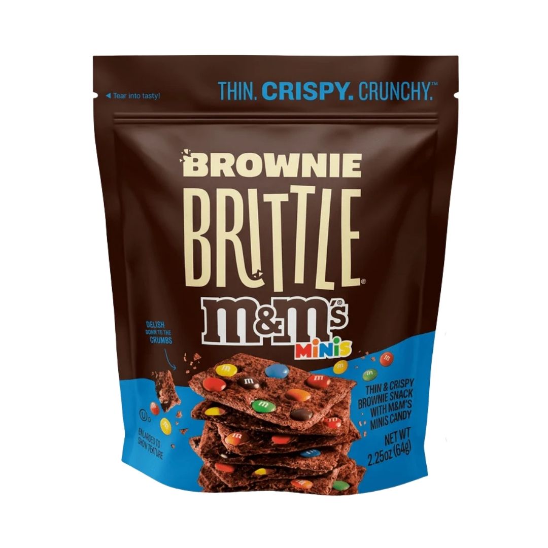 M&M´s Minis Brownie Brittle 64g-SnackShop B2C-SNACK SHOP AUSTRIA