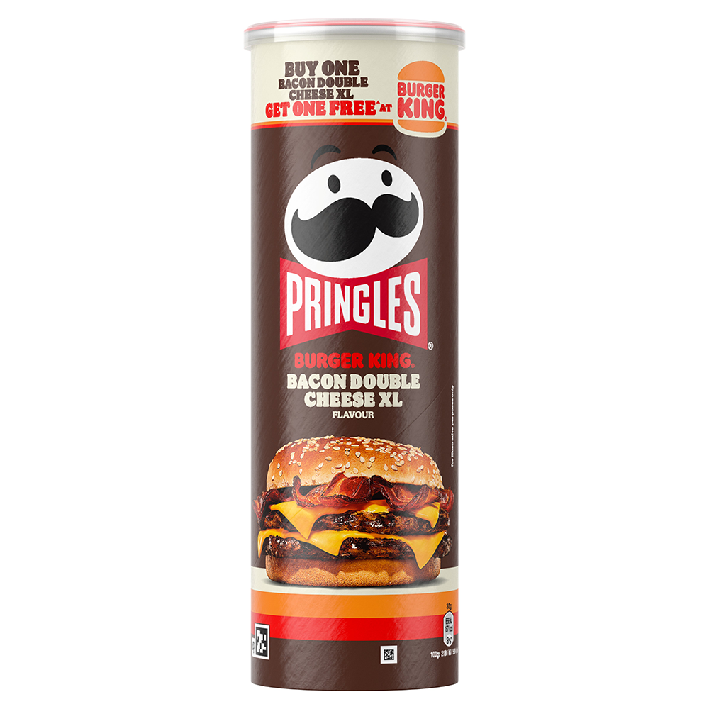 Pringles Burger King Bacon Double Cheese XL 165g-Pringles-SNACK SHOP AUSTRIA