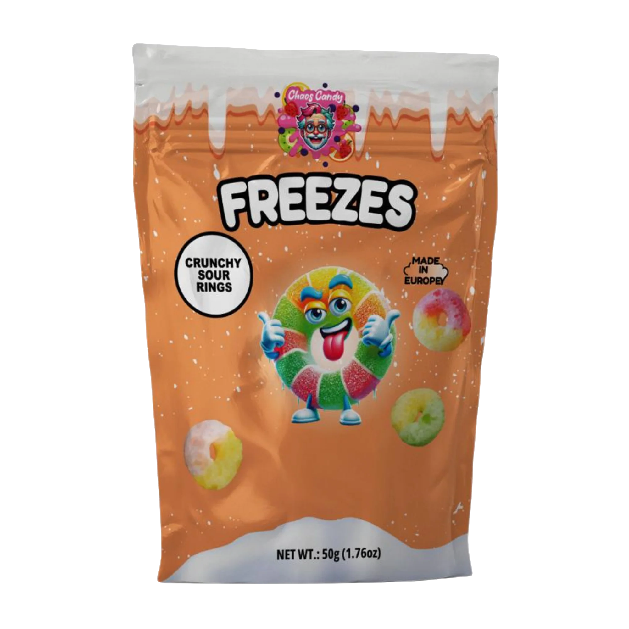 Chaos Candy Crunchy Sour Puffs 40g - SNACK SHOP AUSTRIA