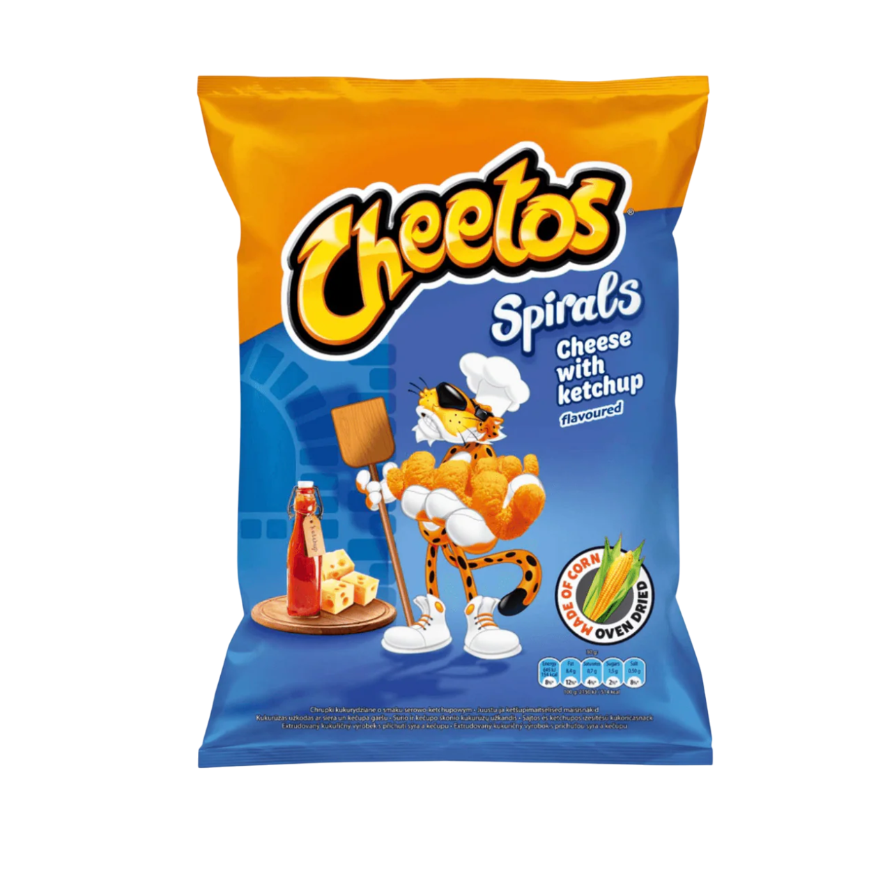 Cheetos Spirals Cheese with Ketchup XL 130g-Cheetos-SNACK SHOP AUSTRIA