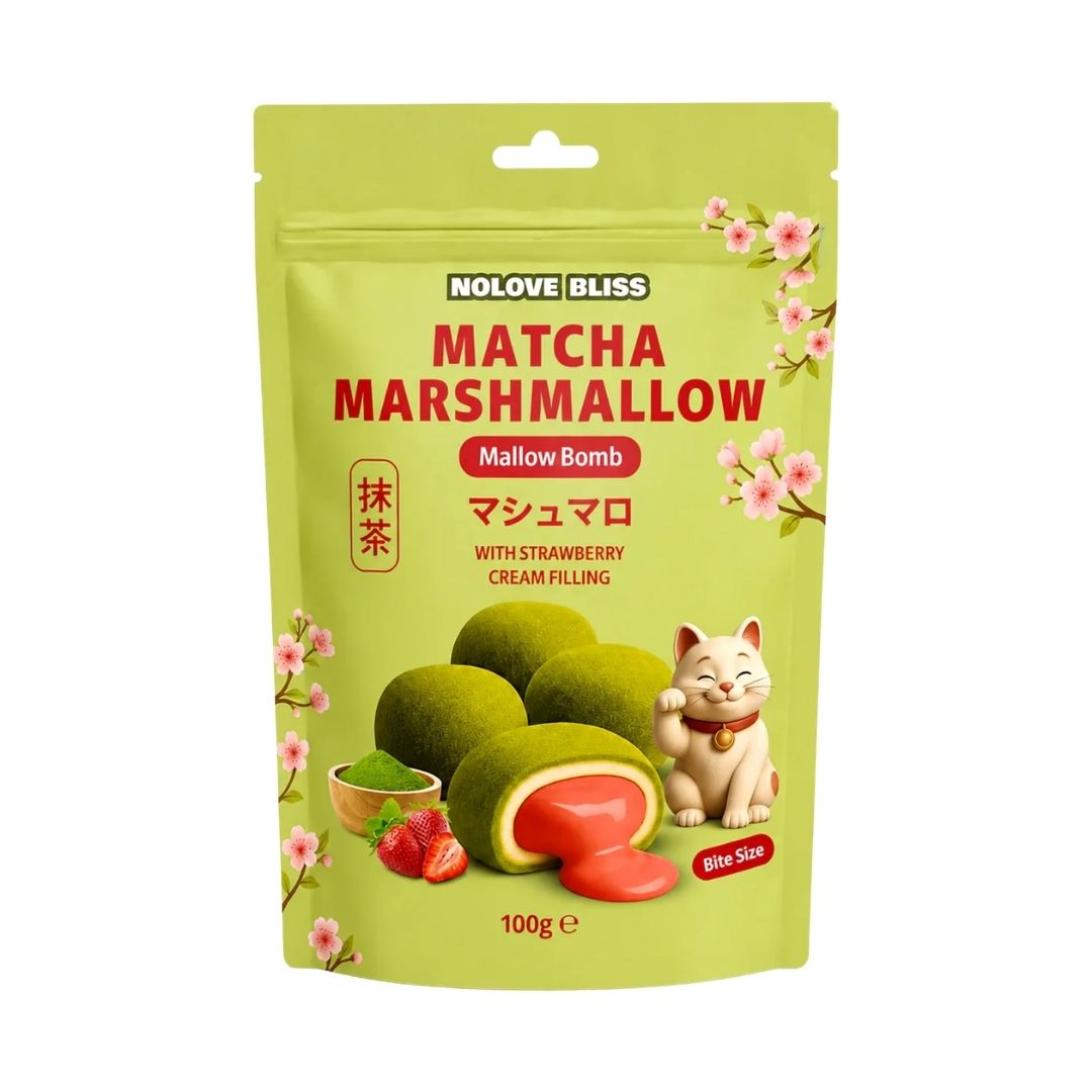 Nolove Bliss Matcha Marshmallow Mallow Bomb 100g