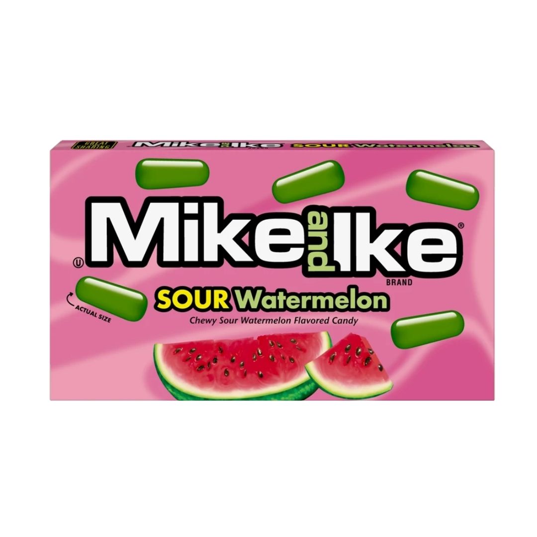 Mike and Ike - Sour Watermelon 120g-SnackShop B2C-SNACK SHOP AUSTRIA