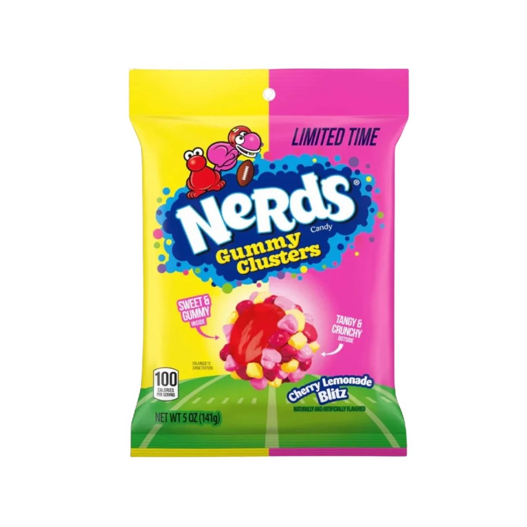 Nerds Gummy Clusters Cherry Lemonade Blitz 141g-SnackShop-SNACK SHOP AUSTRIA