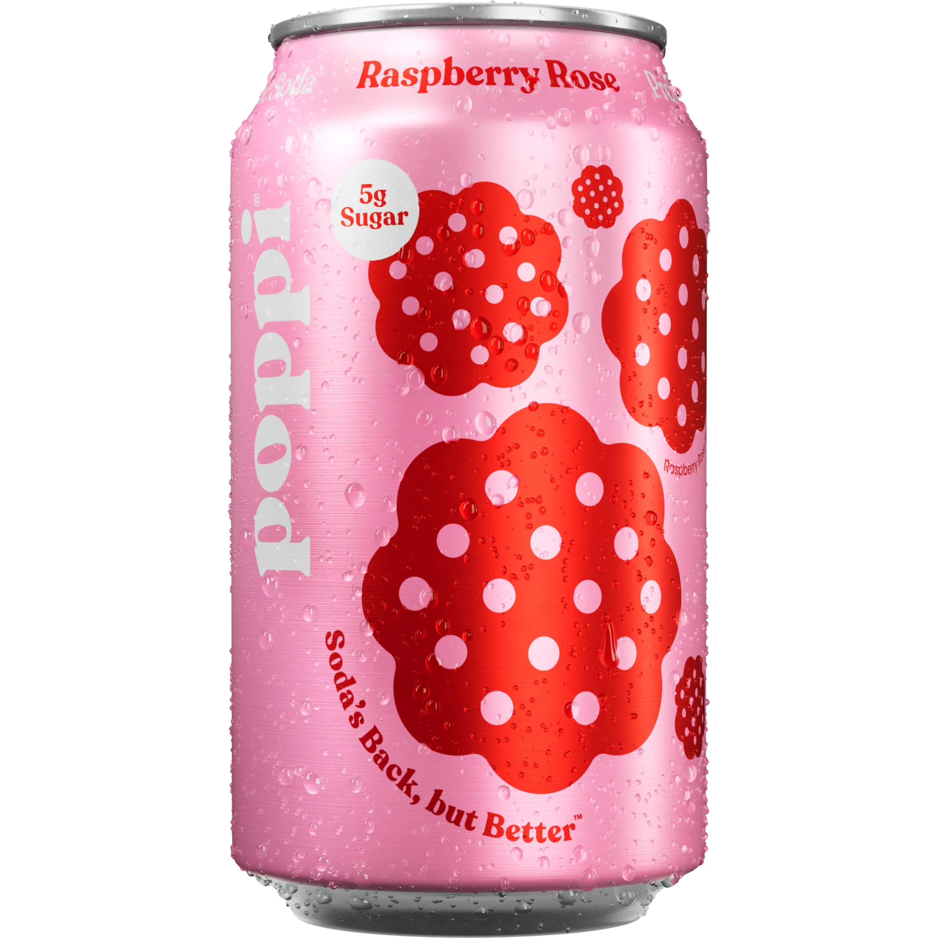 Poppi Raspberry Rose Soda 355 ml- SNACK SHOP AUSTRIA