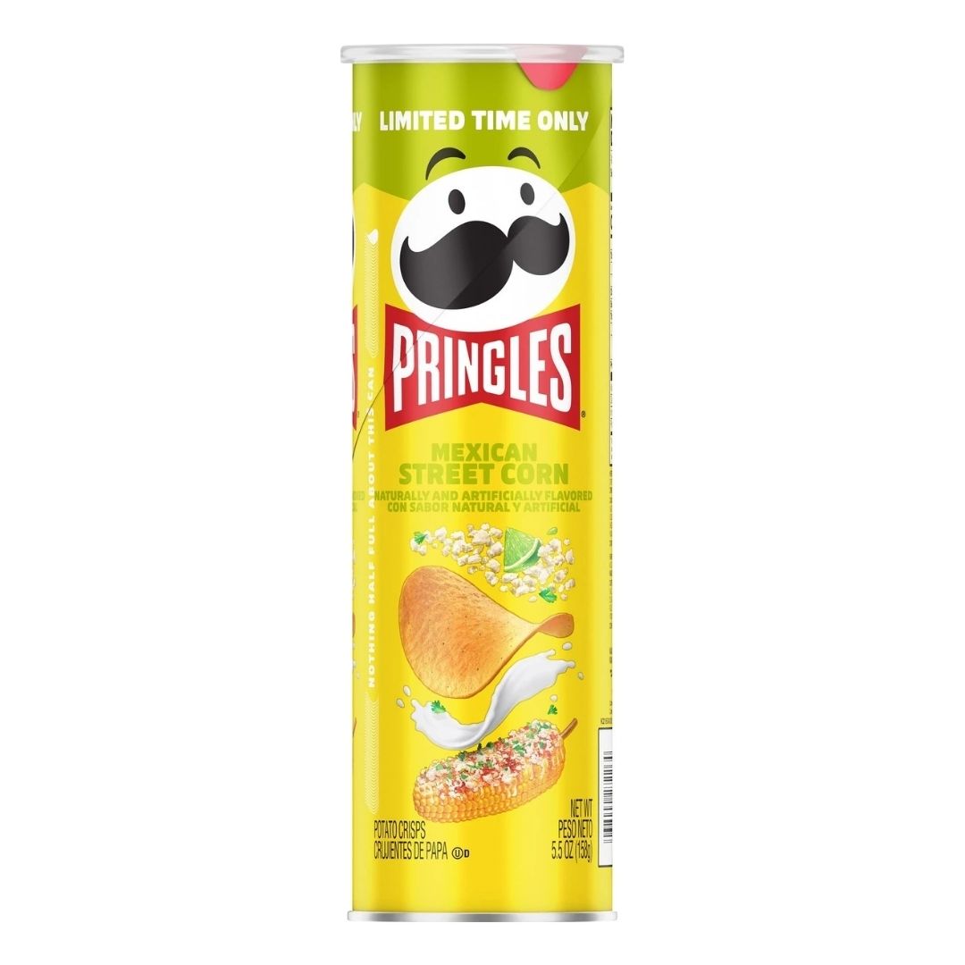 Pringles Mexican Street Corn 158g-SnackShop B2C-SNACK SHOP AUSTRIA
