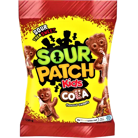 Sour Patch Kids Cola Flavour Sweets Bag 130g-SNACK SHOP AUSTRIA-SNACK SHOP AUSTRIA