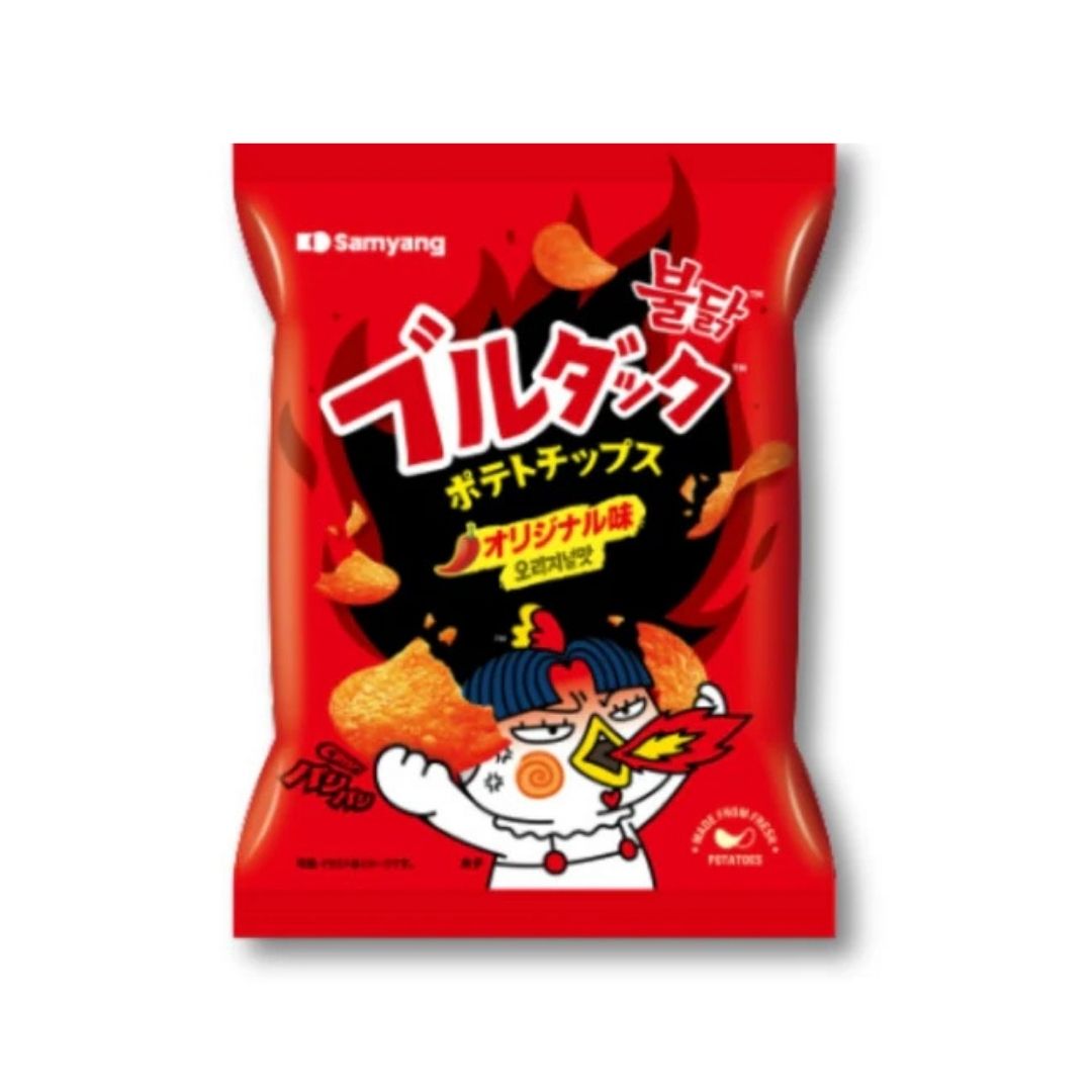 Samyang Buldak Potato Chips Original Flavor 55g-SnackShop-SNACK SHOP AUSTRIA