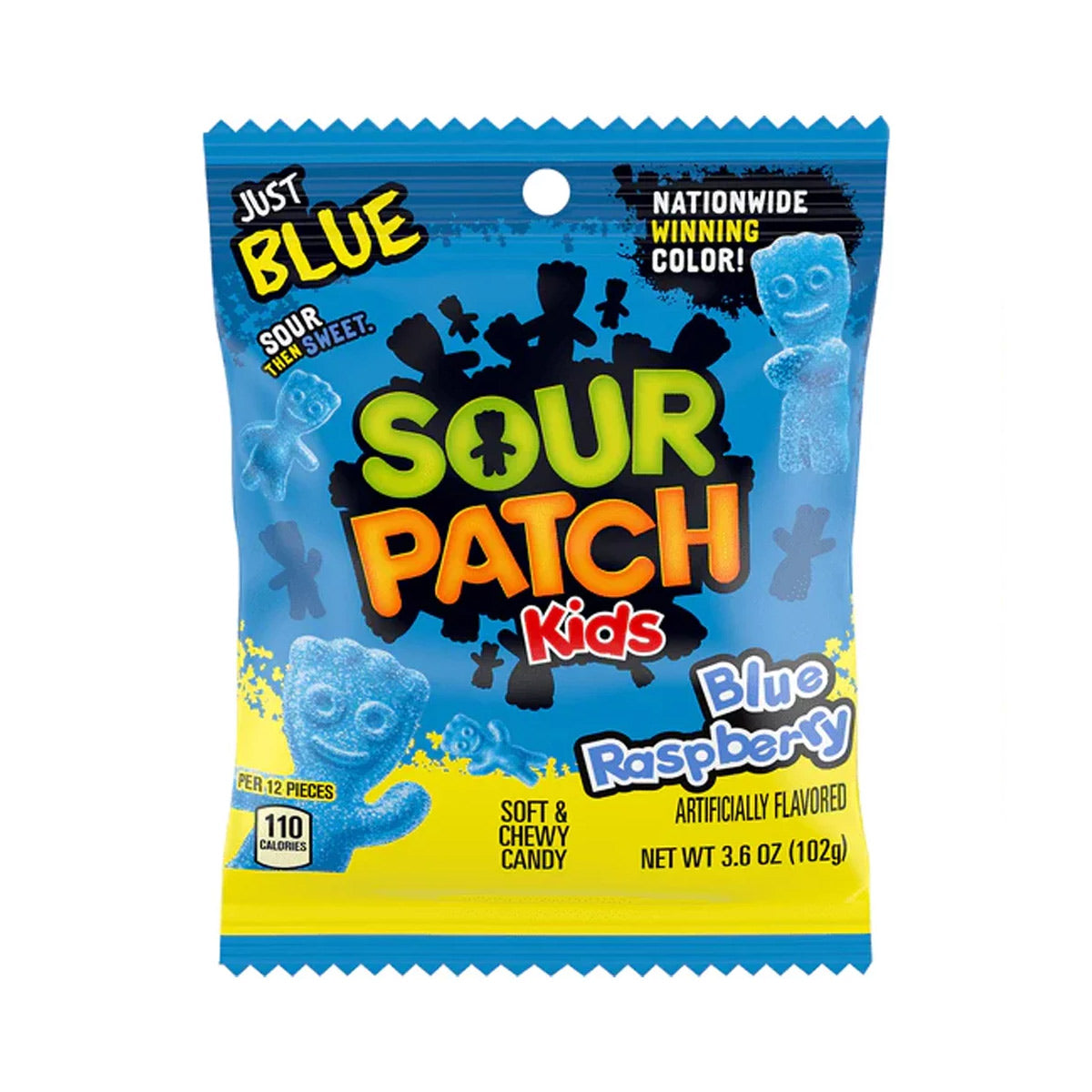 Sour Patch Kids Blue Raspberry 102g-SNACK SHOP AUSTRIA-SNACK SHOP AUSTRIA