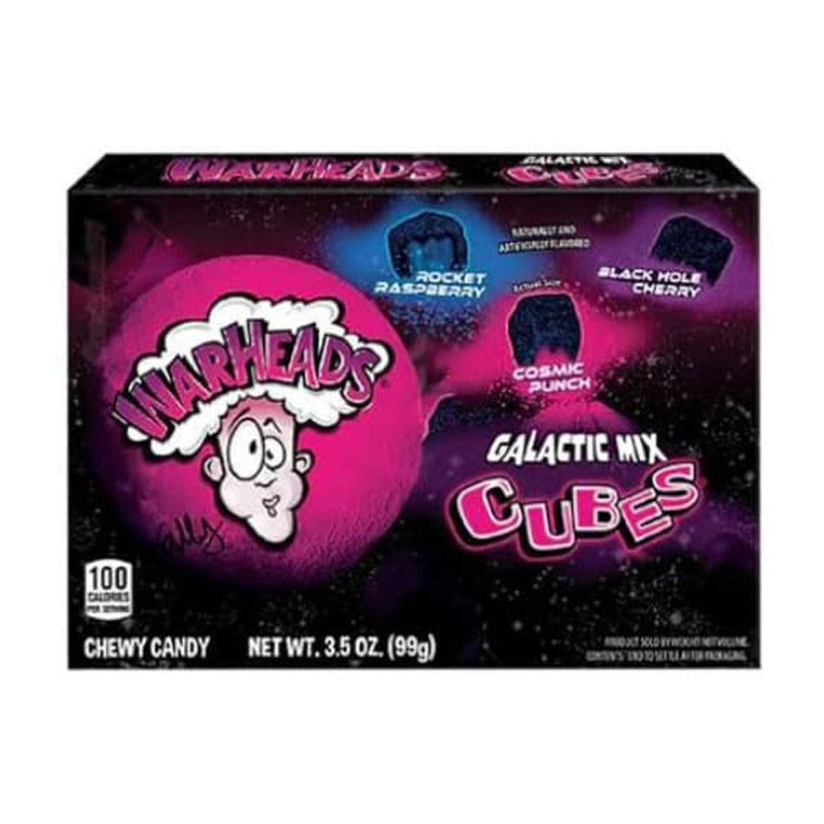 Warheads Cubes Galactic Mix Chewy Candy 99g-SNACK SHOP AUSTRIA-SNACK SHOP AUSTRIA