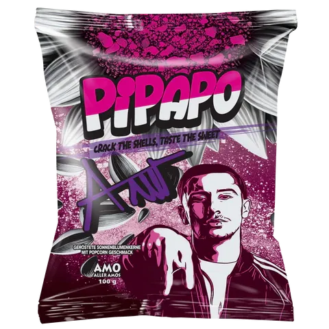 Pipapo Sonnenblumenkerne Sweet Popcorn Flavour 100g-SNACK SHOP AUSTRIA-SNACK SHOP AUSTRIA