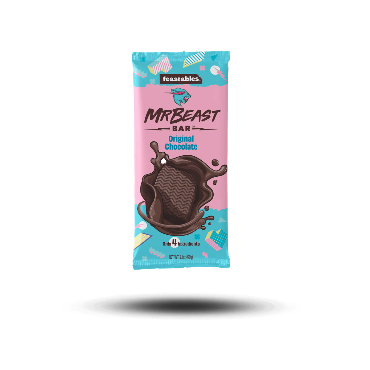 Feastables - Mr. Beast Bar - Original Chocolate 60g-feastables-SNACK SHOP AUSTRIA