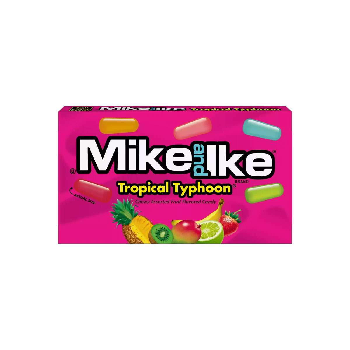 Mike and Ike Tropical Typhoon 120g-JustBorn-SNACK SHOP AUSTRIA