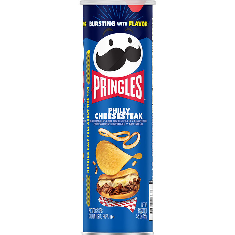 Pringles Philly Cheesesteak Crisps 170g-SNACK SHOP AUSTRIA-SNACK SHOP AUSTRIA