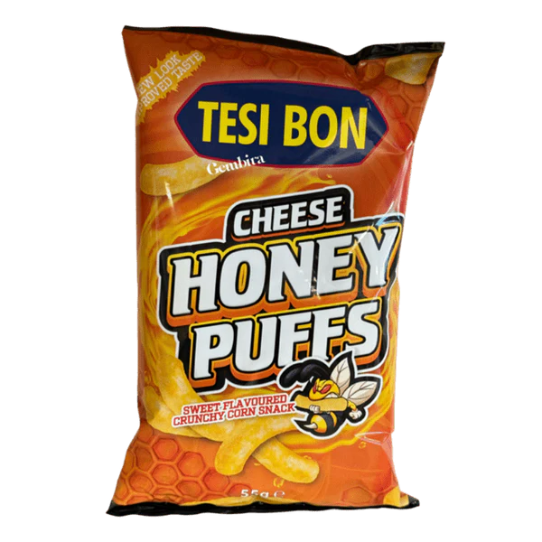 Tesi Bon Cheese Honey Puffs 55g-SNACK SHOP AUSTRIA-SNACK SHOP AUSTRIA