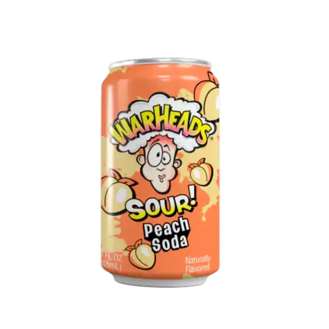 Warheads Sour! Peach Soda 330ml-SNACK SHOP AUSTRIA-SNACK SHOP AUSTRIA
