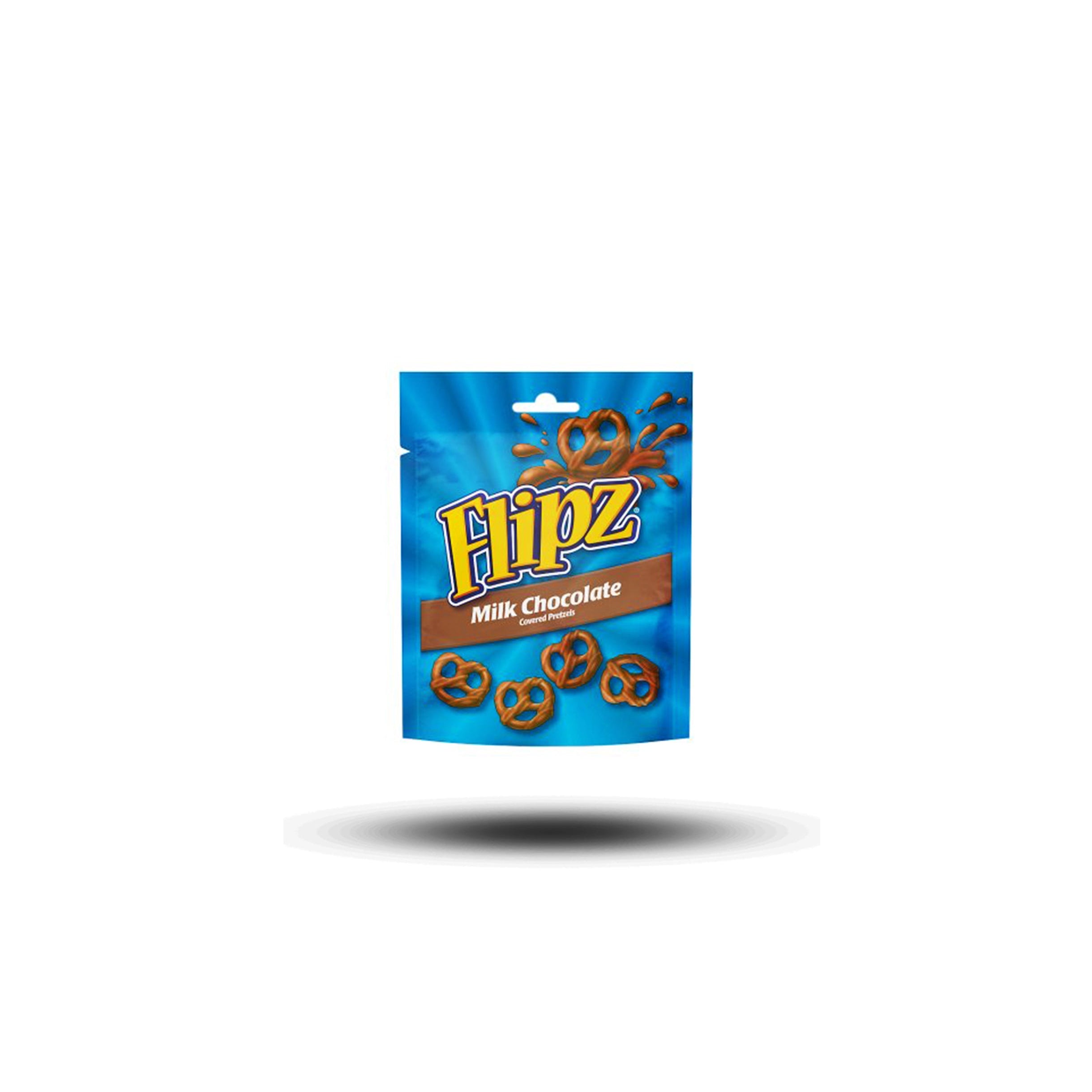 Flipz Milk Chocolate Covered Pretzels 90g-Star Brands North America, Inc.-SNACK SHOP AUSTRIA