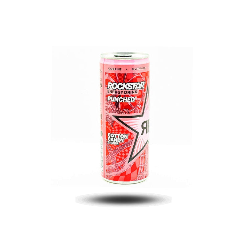 Rockstar Energy Drink Punched - Cotton Candy Flavour 250ml-Rockstar Inc.-SNACK SHOP AUSTRIA